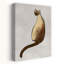 Art mural moderne gracieux chat siamois minimaliste-129147473