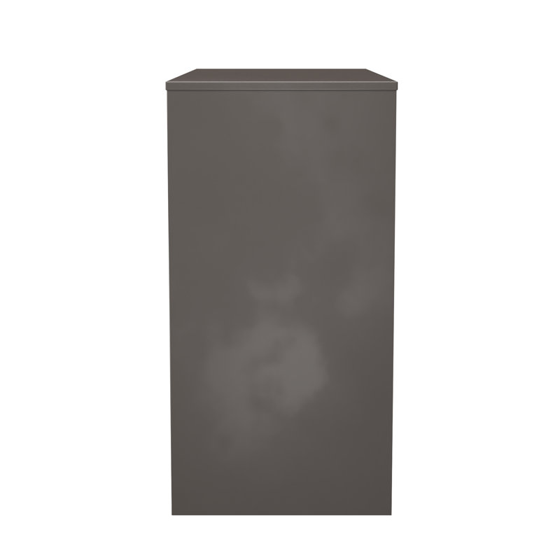 Turah 4 Drawer Vanity  (Ready Assembled), Graphite