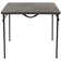 Noah 2.83' Square Plastic Folding Event Table with Carrying Handle