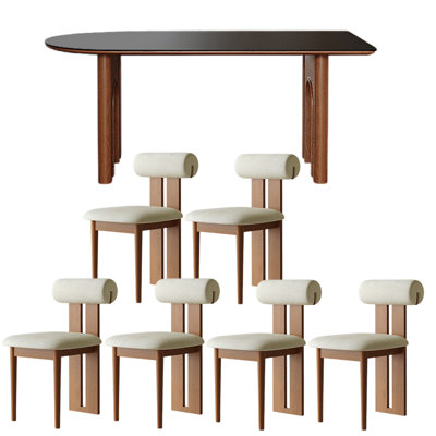 French style retro simple dining table sets