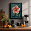 Hibiscus Study Botanical - Framed Print-1702962956-1702962992