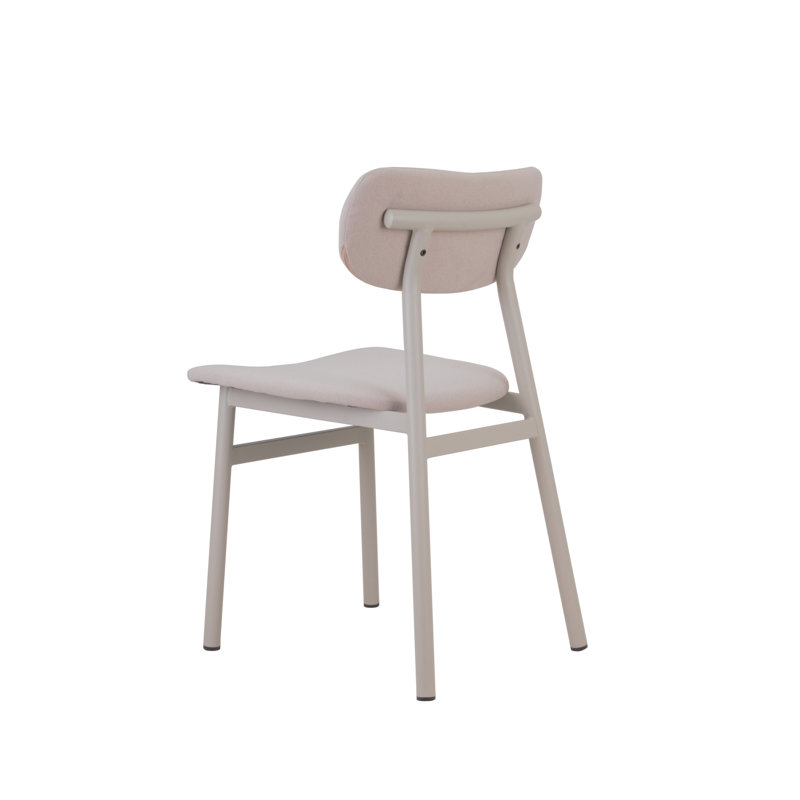 Ayomi 18'' H Upholstered Side Chair, Light Gray
