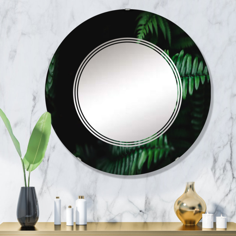 Circle Mirror, 32" x 32"
