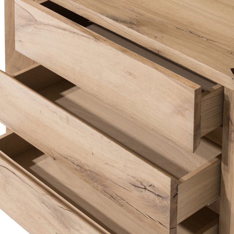 CASSIO 3 - Drawer Solid Wood Nightstand