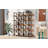 5 Tier Vintage Industrial Style Bookcase, Open Shelf MDF Board And Metal Frame For Home Office Storage-514905390