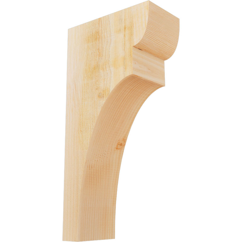Yorktown Corbel, H 24 po x l 6 po x P 12 po, Sapin de Douglas, Sciage brut
