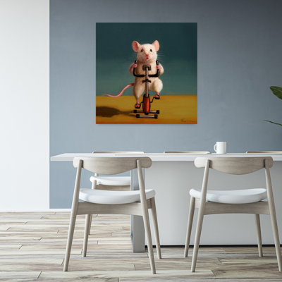 Gym Rat Spin, art urbain contemporain