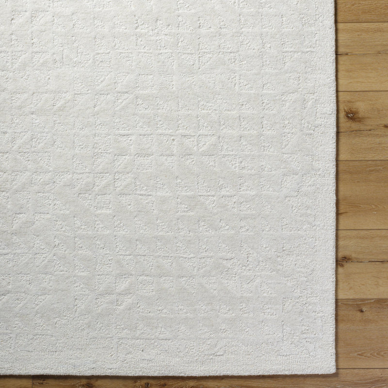 Tapis fabriqué à la main Rize, Rectangle 8 pi x 10 pi