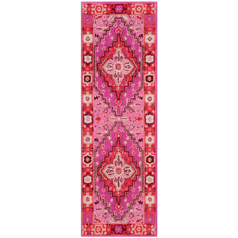 Blokzijl Hand Tufted Wool Oriental Rug, Runner 2'3" x 8'
