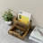 Acacia Wood Desk Organizer Mail Accessories Storage