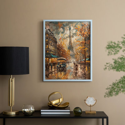 LANDSCAPES Series CCCLVII Framed Print - Solid Wood