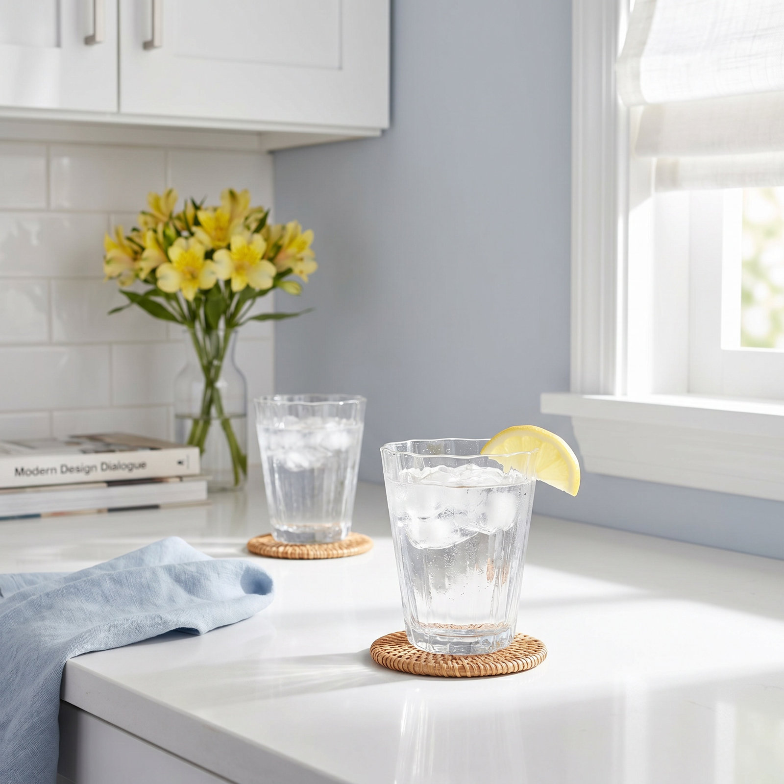 Cholet Ribbed Drinking Glass