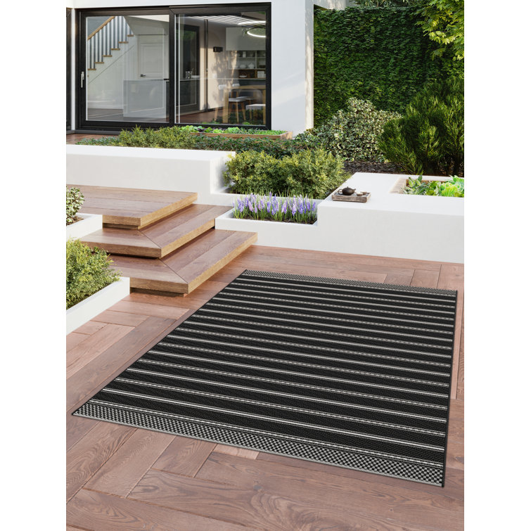 Norayr Black Area Rug