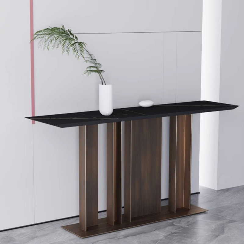 Console haut de gamme de style italien, H 33,5 po x l 78,7 po x P 13,8 po