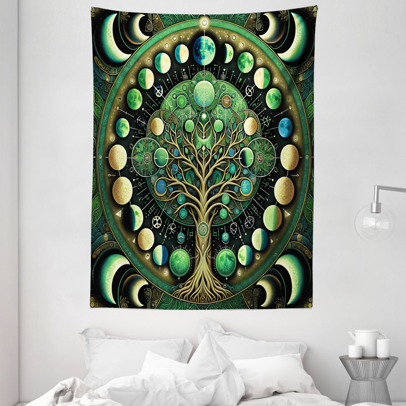 Tapisserie en polyester, H 80 po x l 60 po