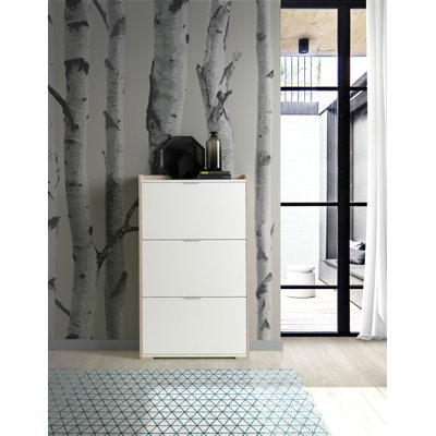 18 Pair Shoe Storage Cabinet