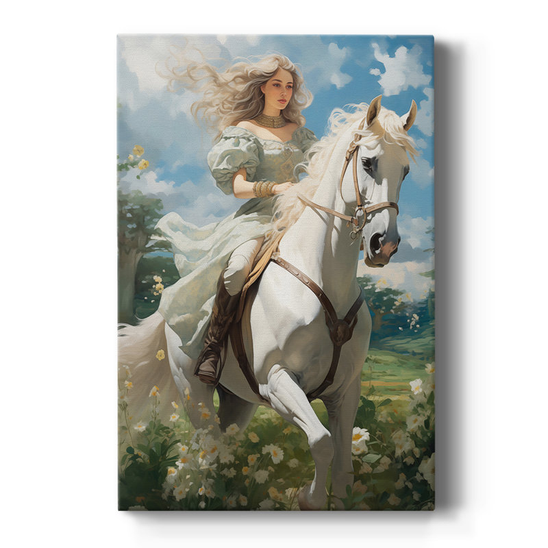 WOMEN Series CMLIV - Toile tendue avec châssis de qualité supérieure - Prêt à être accroché, H 27 po x l 18 po