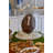 Mud Pie Classic Home 2 Piece Bead Cake Stand Set