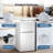 R.W.FLAME 3.2 Cubic Feet Mini Fridge with Freezer-94166380