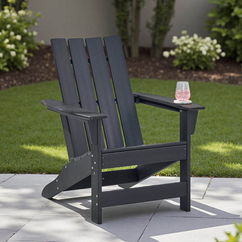 Chaise Adirondack, Noir
