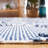 Woodbury Geometric Area Rug in Navy / Ivory-640341650
