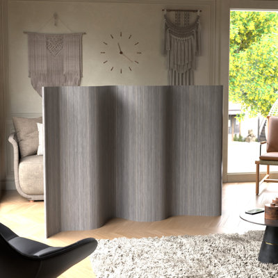 Siena Rolling Bamboo Room Divider