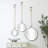 Cline Metal Circle Wall Mirror