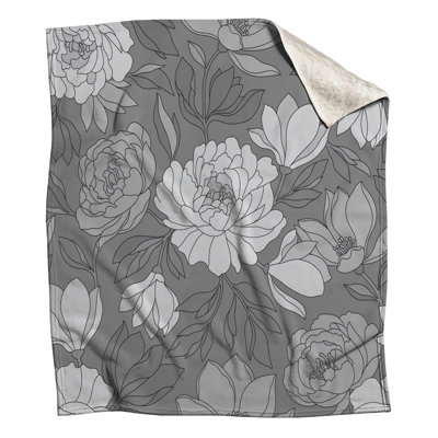 Couvertures florales pivoines et magnolia