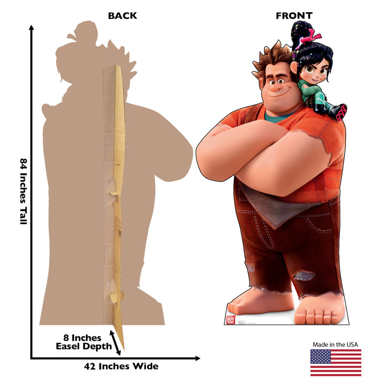 Vanellope and Ralph Life-Size Cardboard Cutout Standup