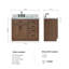 Meuble-lavabo simple en bois massif Tidworth de 42 po avec plateau en marbre de Carrare de 1,5 po-1324958116-1319906781-1319906780