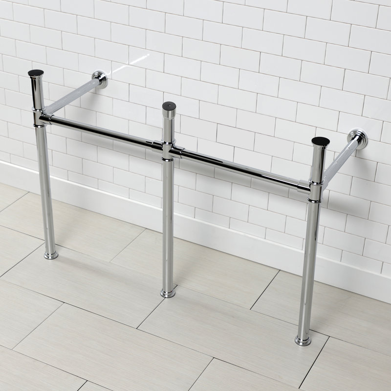 Base de meuble-lavabo double 41 po Imperial, Chrome poli