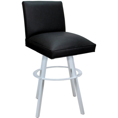 Swivel Metal Counter Stools Swivel Upholstered Counter Stool with Metal Frame