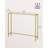 Huxley 39.4'' Glass Top Console Table-356754118-356754116