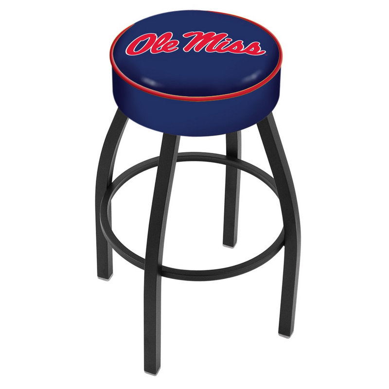 Tabouret de bar et de comptoir NCAA, Ole Miss, Noir, Tabouret de bar (assise de 30 po de hauteur)