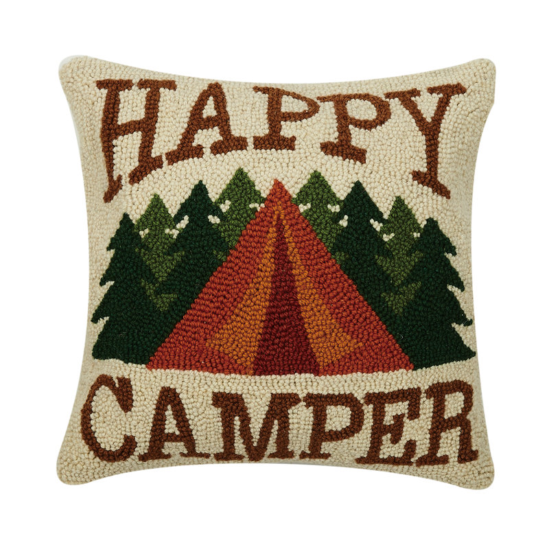  Explore Wool Throw Pillow