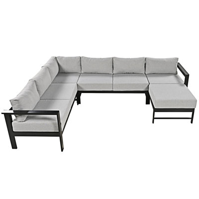 U-shaped Multi-person Outdoor Sofa Set