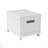 Set Of 2 Collapsible Stackable Rolling File Boxes With Lids And 10 Hanging Files, Portable Plastic Storage Organizer Or File Cabinet With Wheels For Home Or Office