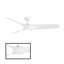 Zephyr 3 - Blade Outdoor/Indoor Smart Ceiling Fan with Light Kit And Remote Control Included-1534063293-1534063289