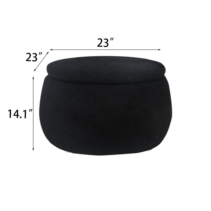 Etai 23" width Upholstered Storage Ottoman