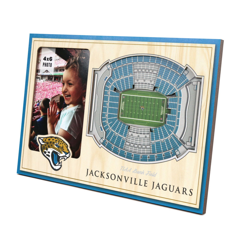 Beveled Picture Frame, Jacksonville Jaguars