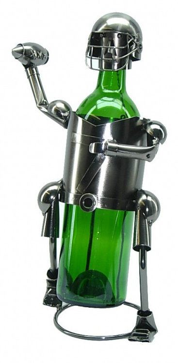 Fraizer Tabletop Wine Bottle Rack in Silver