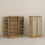Armoire de cuisine avec plusieurs tablettes