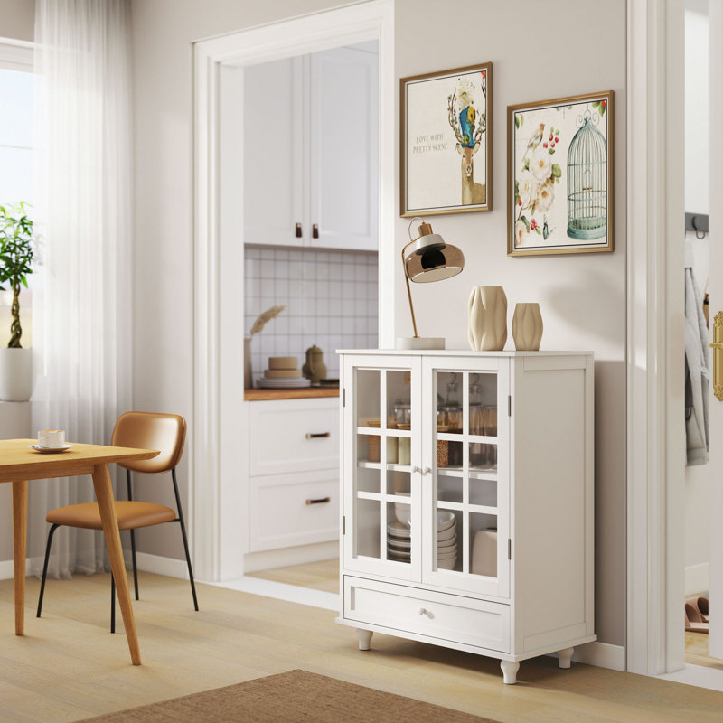 Buffet Minimalist, White