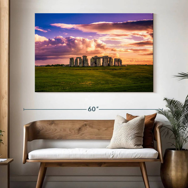Lilie Stonehenge At Sunset