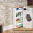 4 Tier White Slim Storage Cart With Handle, Slide Out Sto...