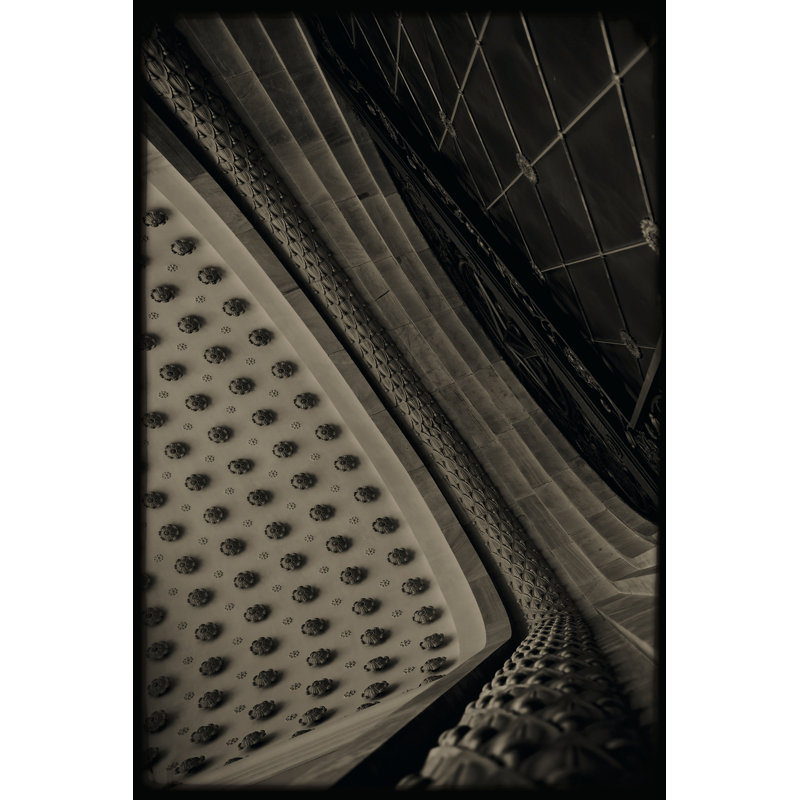Sepia Architecture V - Wrapped Canvas Print, 46cm H x 30cm W x 3.8cm D