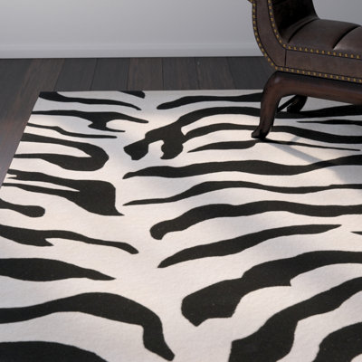 Christoper Hand Tufted Wool Pile Animal Print Rug