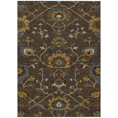 Machine Washable Indoor/Outdoor Chantille ACN2290 Global Rug