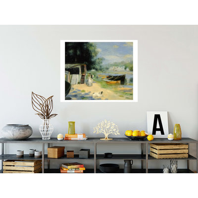 View of Bougival by Pierre-Auguste Renoir - Giclee Print