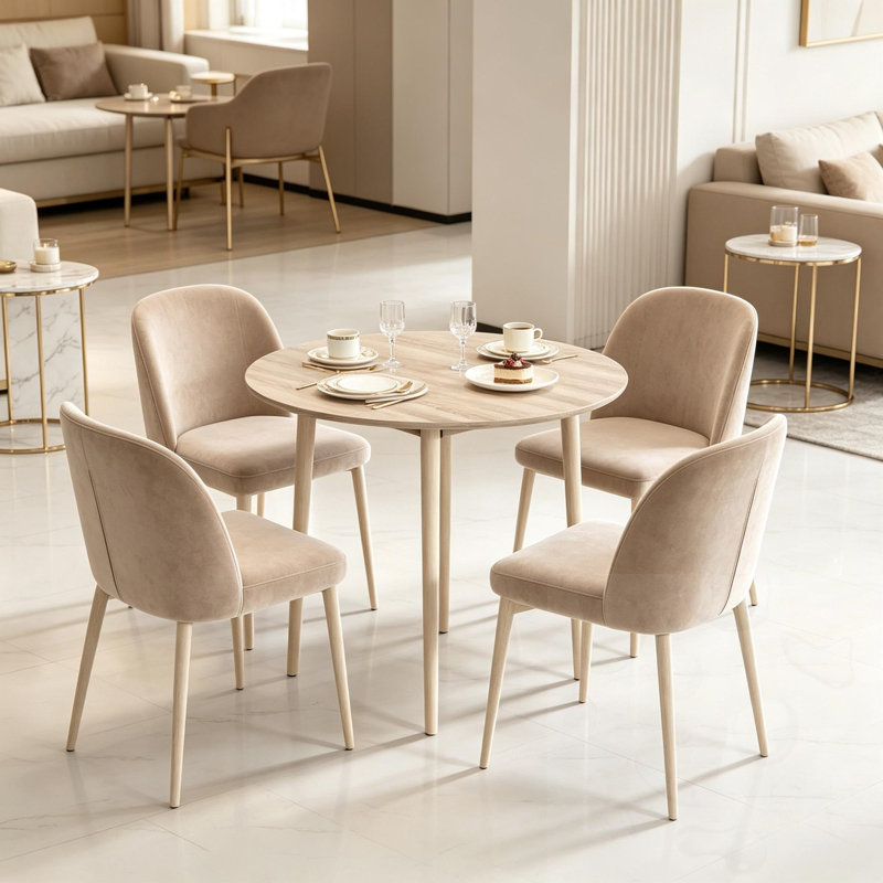 Extendable Table with Drop-Leaf